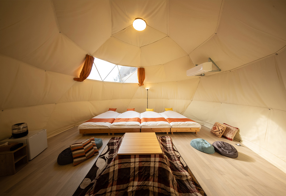 テント | 岐阜県 中津川温泉 ほしとせせらぎのぐらんぴんぐ