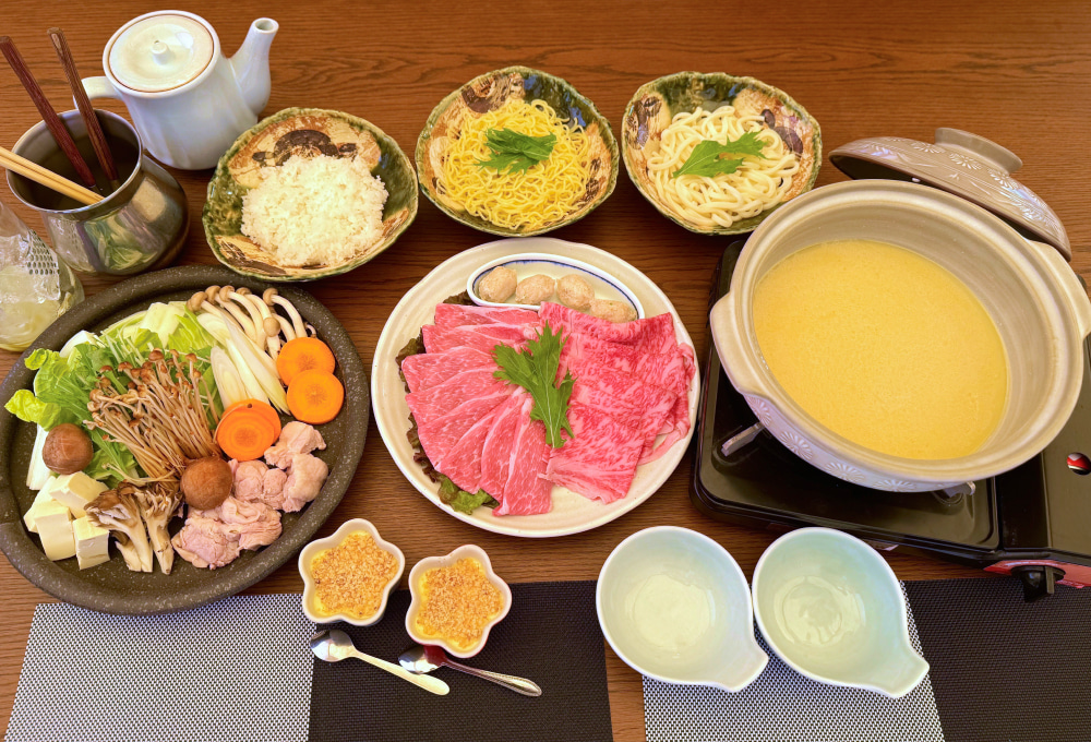 カジュアルお鍋ディナー お食事内容【1人前】